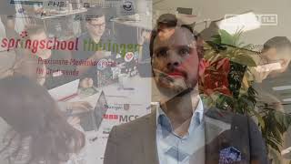 Theorie trifft Praxis 30 Studenten aus ganz Thüringen bei Springschool in Erfurt [upl. by Lladnar]