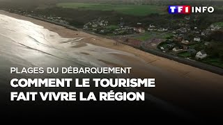 Plages du débarquement  comment le tourisme fait vivre la région [upl. by Ayal]