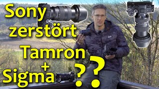 Großer Test 😱 Sigma 2470 f28 vs Sony 2470 GM vs Tamron 2875  Deutsch [upl. by Renckens]