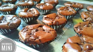 RESEP BROWNIES PANGGANG MINI YANG BIKIN NAGIH [upl. by Adigirb]