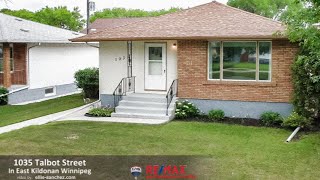 House for sale at 1035 Talbot Street in East Kildonan Winnipeg [upl. by Brosy50]