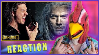 Dan Vasc  Toss A Coin To Your Witcher  METAL COVER  ROOSTER REACTS [upl. by Sven]