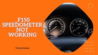 Ford F150 Speedometer Not Working [upl. by Nanyk535]