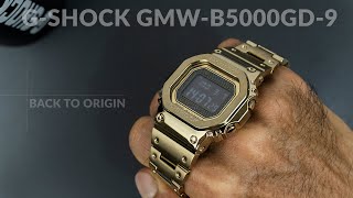 BACK TO ORIGIN  CASIO GSHOCK GMWB5000GD9 [upl. by Silisav]