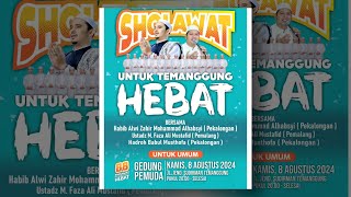 LIVE SHOLAWAT UNTUK TEMANGGUNG HEBAT  Bersama Habib Alwi Zahir amp Ustadz M Faza Ali Mustafid [upl. by Ised876]