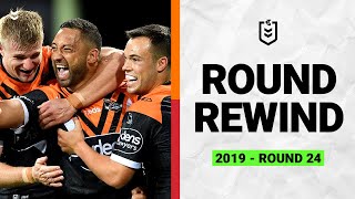 NRL Round Rewind  Round 24 2019 [upl. by Shanks]