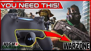 PS4 Back Button is AMAZING for WARZONE PS4 Back Button Attachment Review  Call of Duty Warzone [upl. by Nawyt]