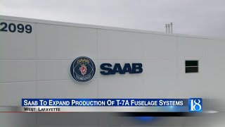 Saab to expand production of T7A fuselage systems [upl. by Lytsyrk]