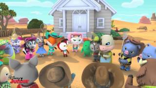 Sheriff Callie  The Pesky Kangaroo Song  Disney Junior UK [upl. by Amis]