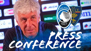 18ª SerieATIM  AtalantaLecce  La conferenza stampa di Gian Piero Gasperini [upl. by Frodeen228]