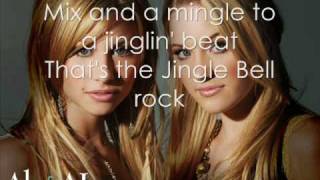 Aly amp Aj  Jingle Bell Rock with lyrics [upl. by Eitten]