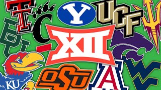 Big 12 Football  All Logos RANKED [upl. by Ketti78]