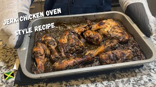 Super Simple amp Quick OvenStyle Jerk Chicken [upl. by Ecyla250]