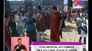 Reportagem  Feira Medieval  Praça da Alegria [upl. by Hoashis426]