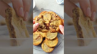 How to make Gooey Chocolate Chip Cookies  Shorts [upl. by Acus]