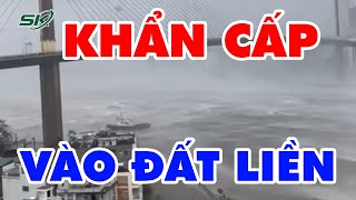 🔥 KHẨN CẤP Bão đã vào Quảng Ninh gió giật kinh hoàng cầu Bãi Cháy như phim trường ngày tận thế [upl. by Drazze]