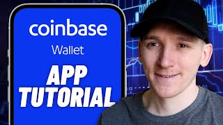 How to Use Coinbase Wallet App  Cryptocurrency Wallet [upl. by Aissatsana]