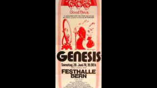 Genesis Live 1976 Bern EntangledSquonk Steve Introduction [upl. by Nettie]