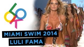 Luli Fama Fashion Show Miami Swim Week 2014 [upl. by Winfrid686]