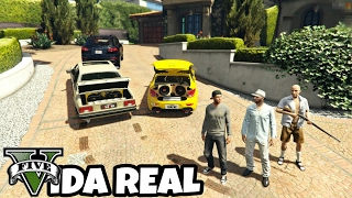 GTA V  VIDA REAL ONLINE  CONVIDEI O CH4P4X O VELHO CHIBUNGO E O LP PRO ENCONTRO DE CARROS  124 [upl. by Neiluj]