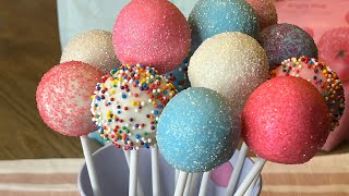 How to Make Smooth Cake Pop Dough without Frosting cakepops [upl. by Dnomder]