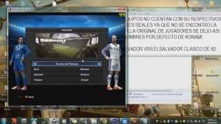 COMO INSTALAR PARCHE DE LA LIGA SALVADOREÑA DE FÚTBOL PARA PES 13 [upl. by Coppinger]