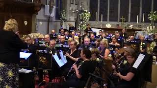 WorleWind Band  Evening Hymn and Sunset Arr Rob Wiffin [upl. by Dennett722]