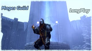 Skyrim Mages Guild  Longplay Full Questline Walkthrough No Commentary [upl. by Felt]