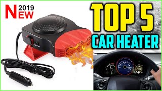 Top 5 Best Portable Car Heater 2019 [upl. by Kcirdneh]