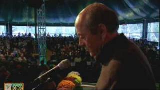 Billy Collins reading three poems at the 2008 Dodge Poetry Festival [upl. by Ahsinnod576]