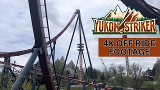 Yukon Striker 4K Off Ride Footage May 2024  Canadas Wonderland BampM Dive Coaster [upl. by Llenrahc728]