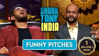 Funny Pitches  Shark Tank India  Season 1 [upl. by Eirbua311]