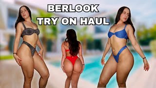 HUGE BIKINI TRY ON HAUL  BERLOOK [upl. by Awuhsoj]