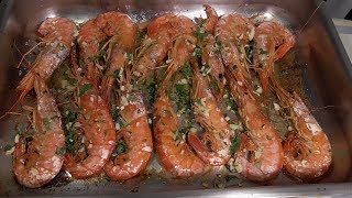 Gambas al horno jugosas [upl. by Enomaj]