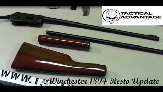 Restoring the Winchester Model 1894 PT 2 Furniture and Action update [upl. by Rahm]