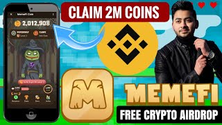 MemeFi Confirmed FREE Crypto Airdrop  Crypto Mining App  Memefi secret combo  Crypto Mining 2024 [upl. by Olivia296]