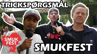 TRICKSPØRGSMÅL MED KENDTE SMUKFEST [upl. by Daggett]