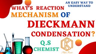 Dieckmann Condensation with Mechanism  BetaKeto Ester Formation  Bsc MSc  Organic Chemistry 2020 [upl. by Choo]