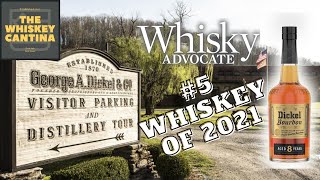 George Dickel 8 Year  Top 5 Whiskey of 2021  Whiskey Review [upl. by Bayless330]