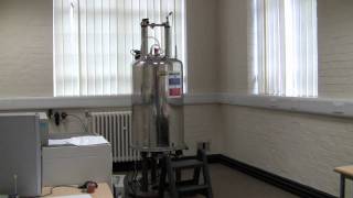 Running an NMR spectrum [upl. by Ashla]