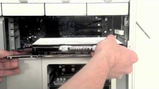 Mac Pro Repair  Opening Video Card amp RAM Memory Removal [upl. by Launamme]