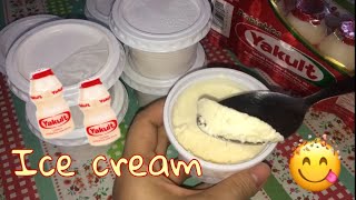 Yakult Ice Cream DIY [upl. by Edasalof465]