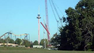 Carowinds Intimidator Construction [upl. by Bradleigh623]