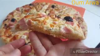 الطريقة الصحيحة لتحضير بيتزا الايطاليةبالصلصة البيضاء 🍕pizza italienne à la sauce blanche [upl. by Bakemeier]