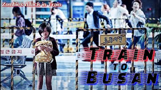 Train to Busan movie explained in hindi । new korean drama in hindi । plotreview in hindi [upl. by Reinnej]