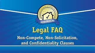 Legal FAQ NonCompete NonSolicitation and Confidentiality Clauses [upl. by Cordell]