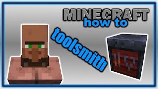 Complete Guide to Toolsmith Villager Trades  Easy Minecraft Villager Guide [upl. by Acinomed]