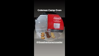 Coleman Camp Oven unboxing and first time cook colemancampoven theadventurecrusader [upl. by Kowal773]