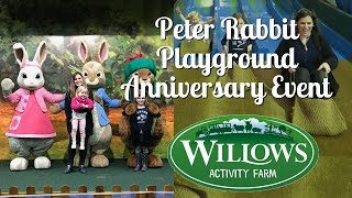 Willows Activity Farm Peter Rabbit Playground Visit [upl. by Ahsiele792]