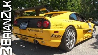 Ferrari F355 Challenge with Straight Pipes [upl. by Enelyak313]